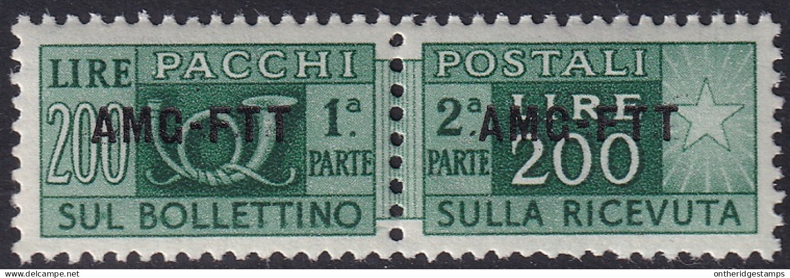 Trieste Zone A 1949 Sc Q23 Sa P23 Parcel Post MNH** - Colis Postaux/concession