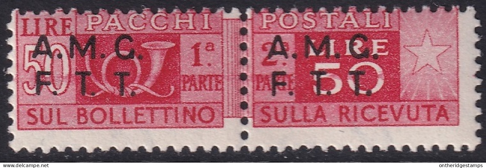 Trieste Zone A 1947 Sc Q8 Sa P8 Parcel Post MNH** - Colis Postaux/concession