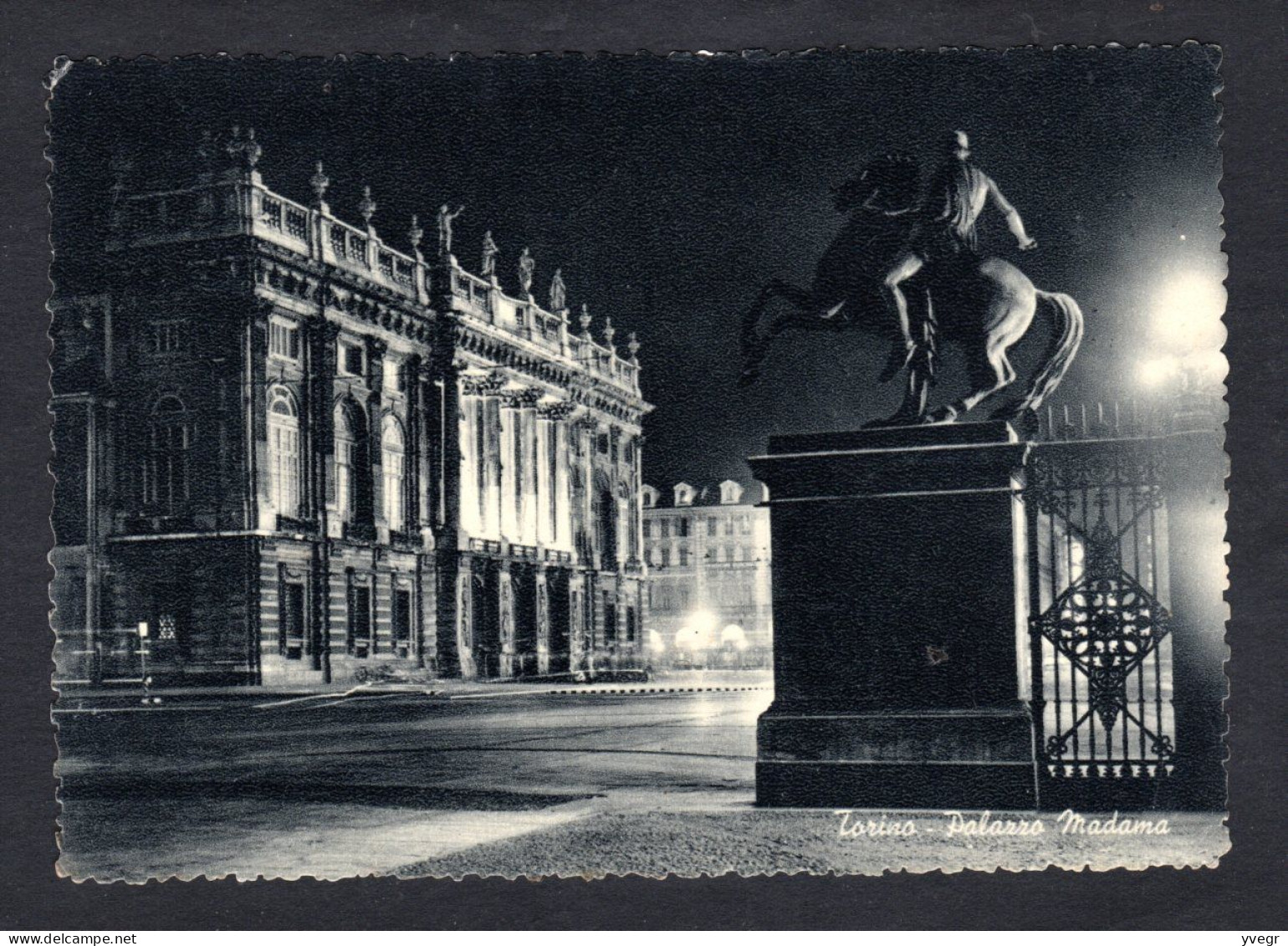 Italie - TORINO - Palazzo Madama -Castle Square And Madama Palace - Vue De Nuit - Palazzo Madama