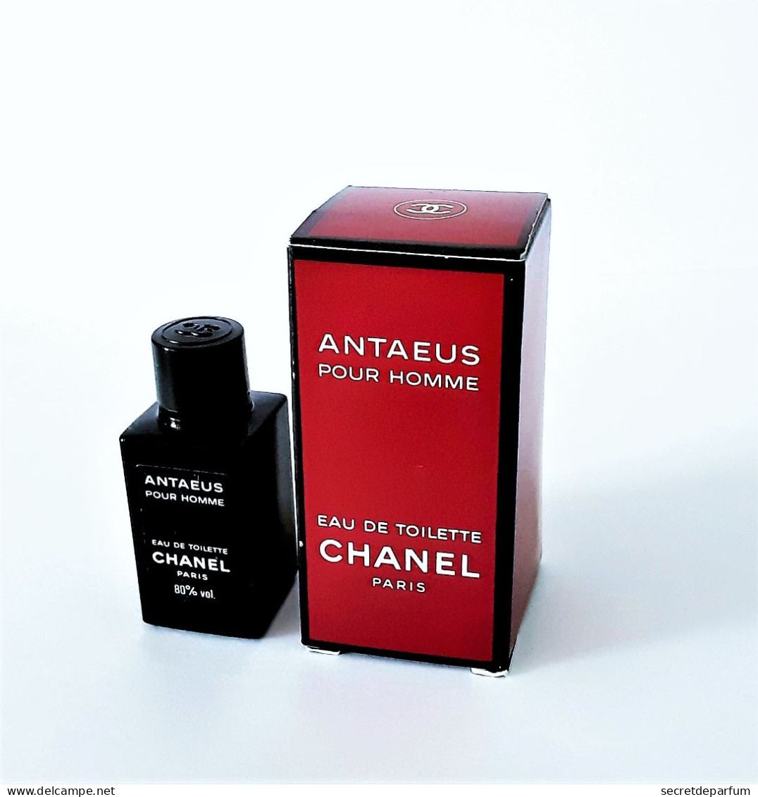 Miniatures De Parfum  CHANEL  ANTAEUS  Pour HOMME  EDT   De  Chanel  + Boite - Miniatures Hommes (avec Boite)