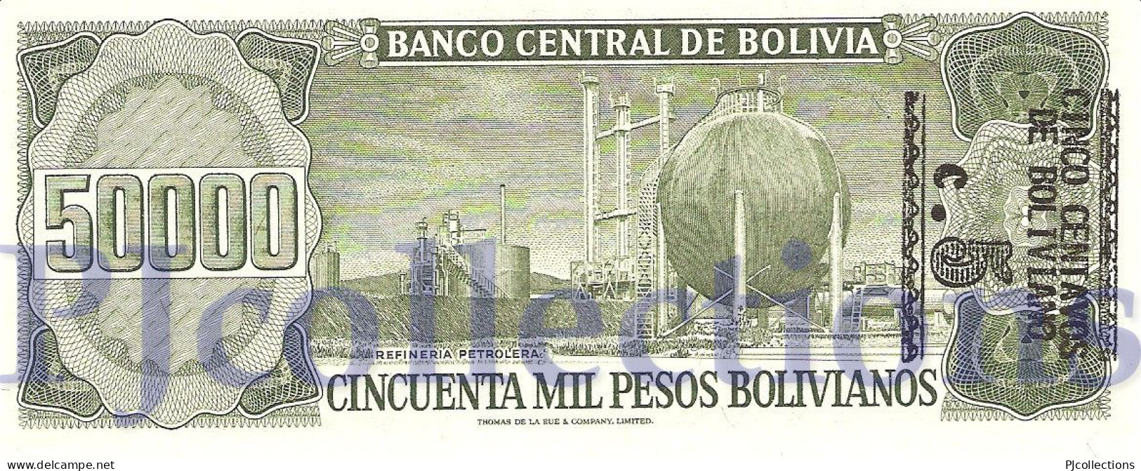 BOLIVIA 5 CENTAVOS 1987 PICK 196 UNC - Bolivien