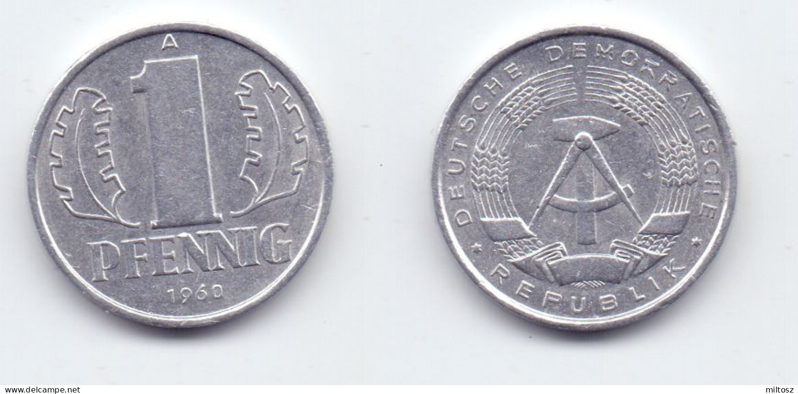 Germany DDR 1 Pfennig 1968 A - 1 Pfennig