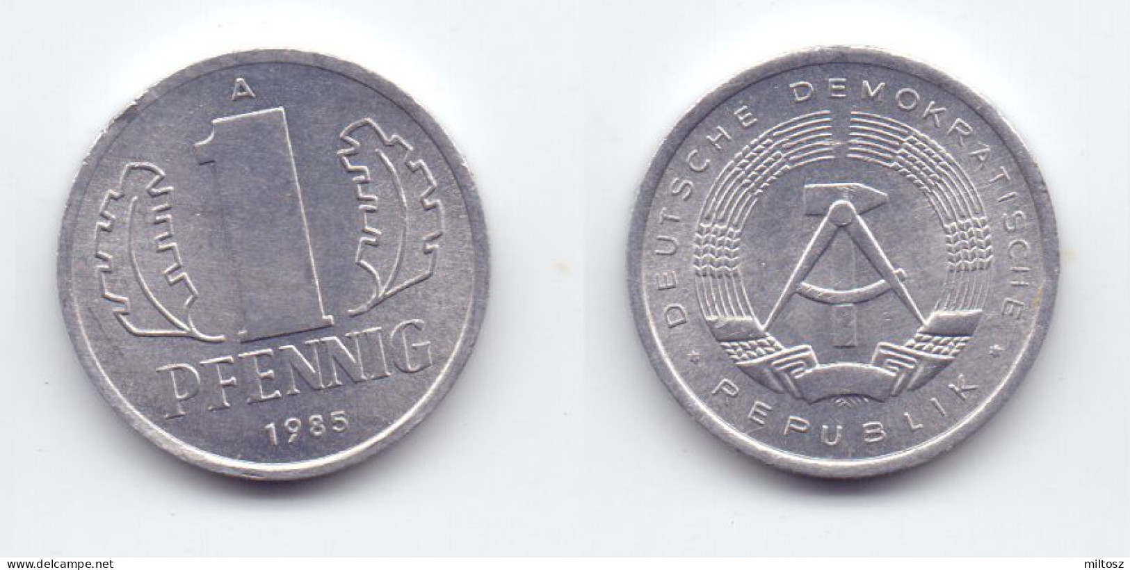 Germany DDR 1 Pfennig 1985 A - 1 Pfennig