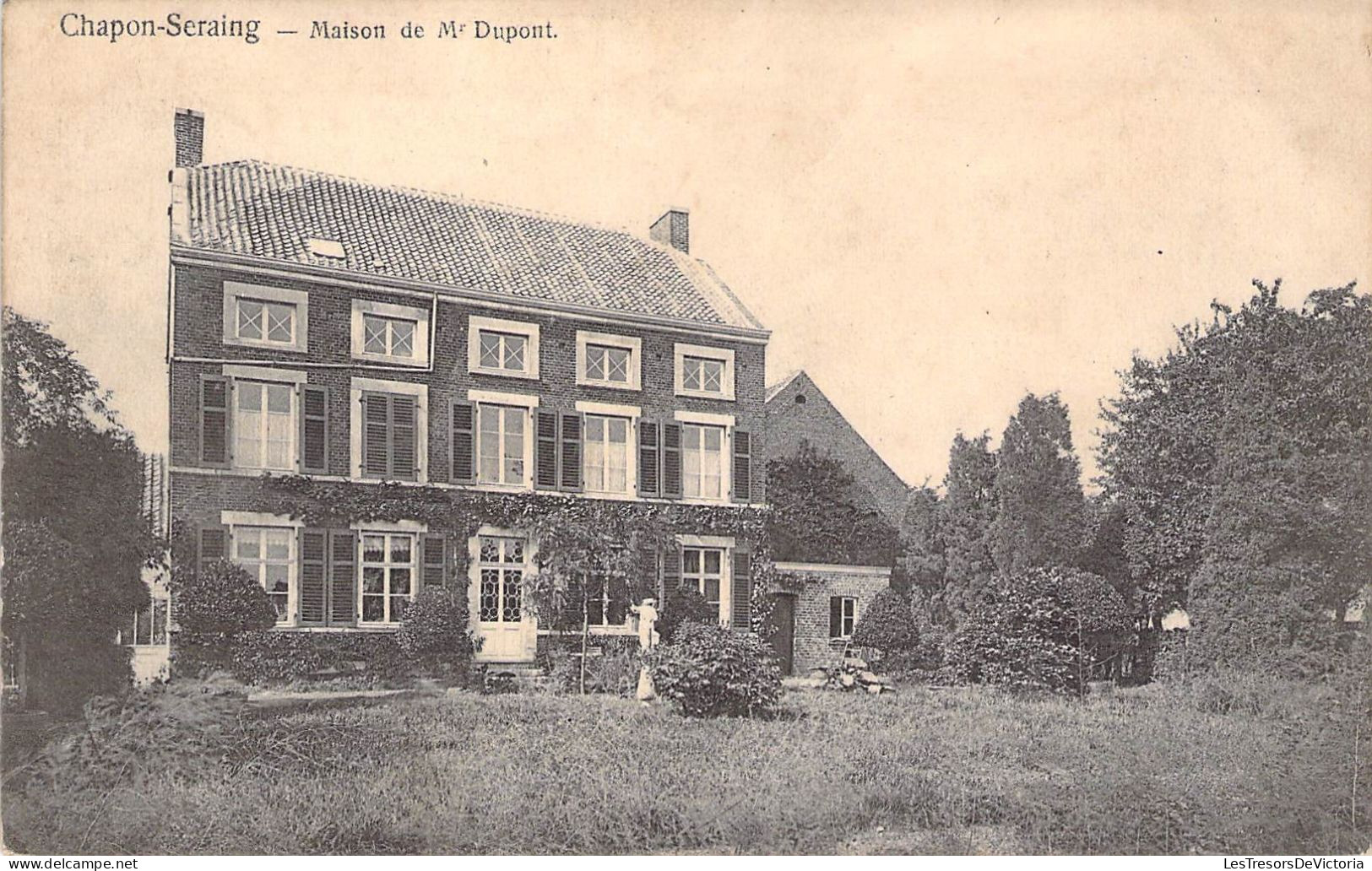 Belgique - Chapon Seraing - Maison De Mr Dupont - Oblitéré Chapon 1911 - Carte Postale Ancienne - Seraing