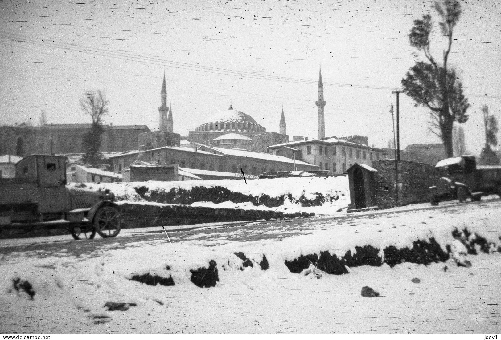 Photo Grande Guerre Format 13/18 Tirage Contemporain Argentique,Constantinople. - Guerra, Militari