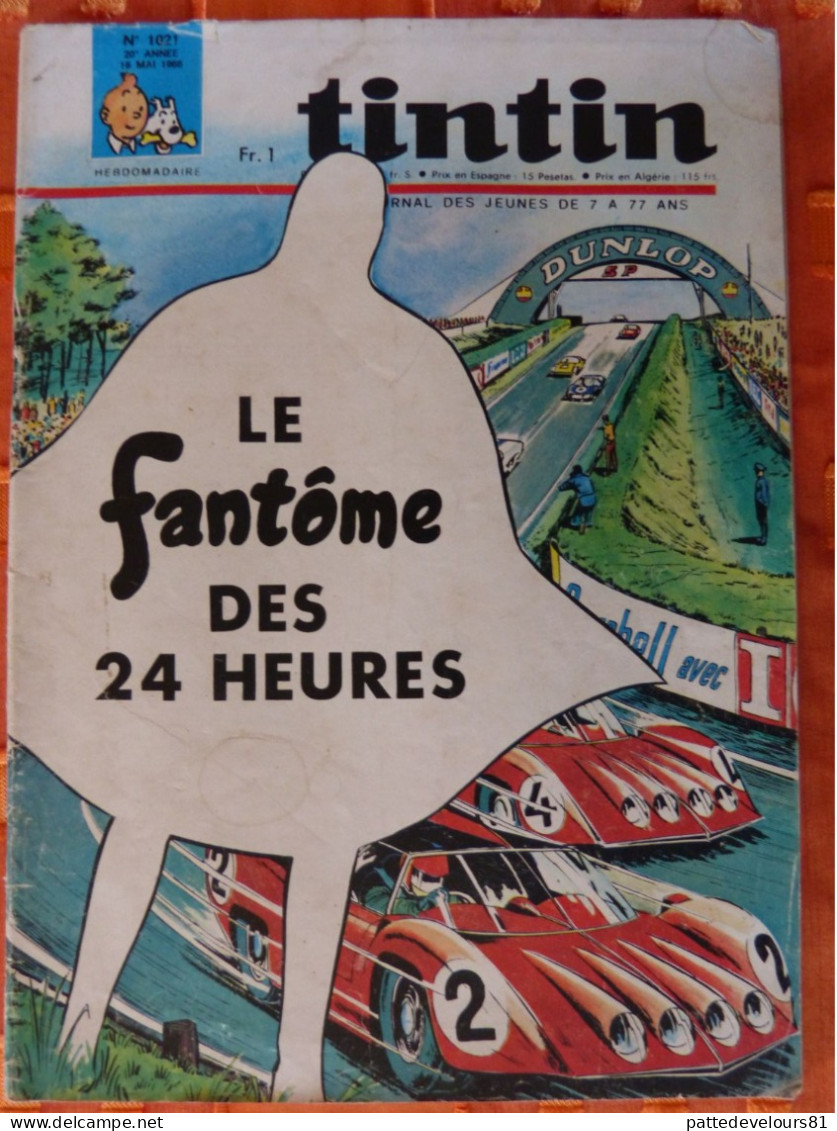 Revue TINTIN 1968 / Aviation Transports Supersoniques CONCORDE André TURCAT / BOEING  SST / Cyclisme R. POULIDOR - Aviation