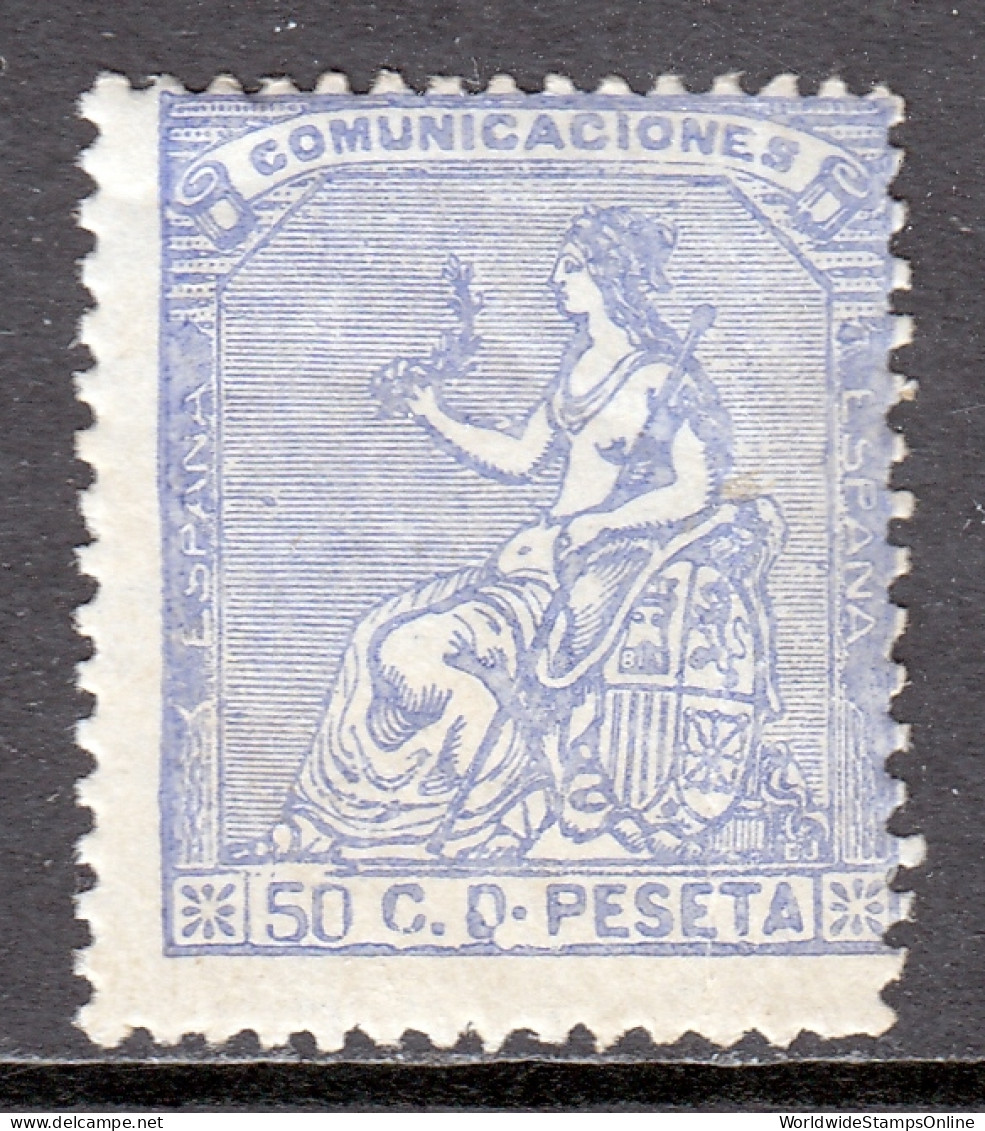 Spain - Scott #197 - MH - Small Crease UL, Small Thin - SCV $21.00 - Unused Stamps