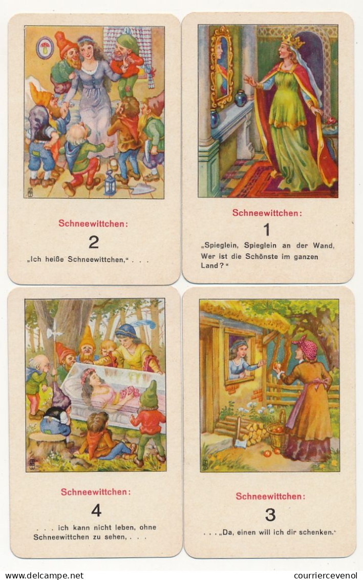 Märchen-Quartett Mit Texten Von Gebr Grimm - Nr 285 - Wiener Spielkartenfabrick Ferd Piatnik & Söhne - Playing Cards (classic)