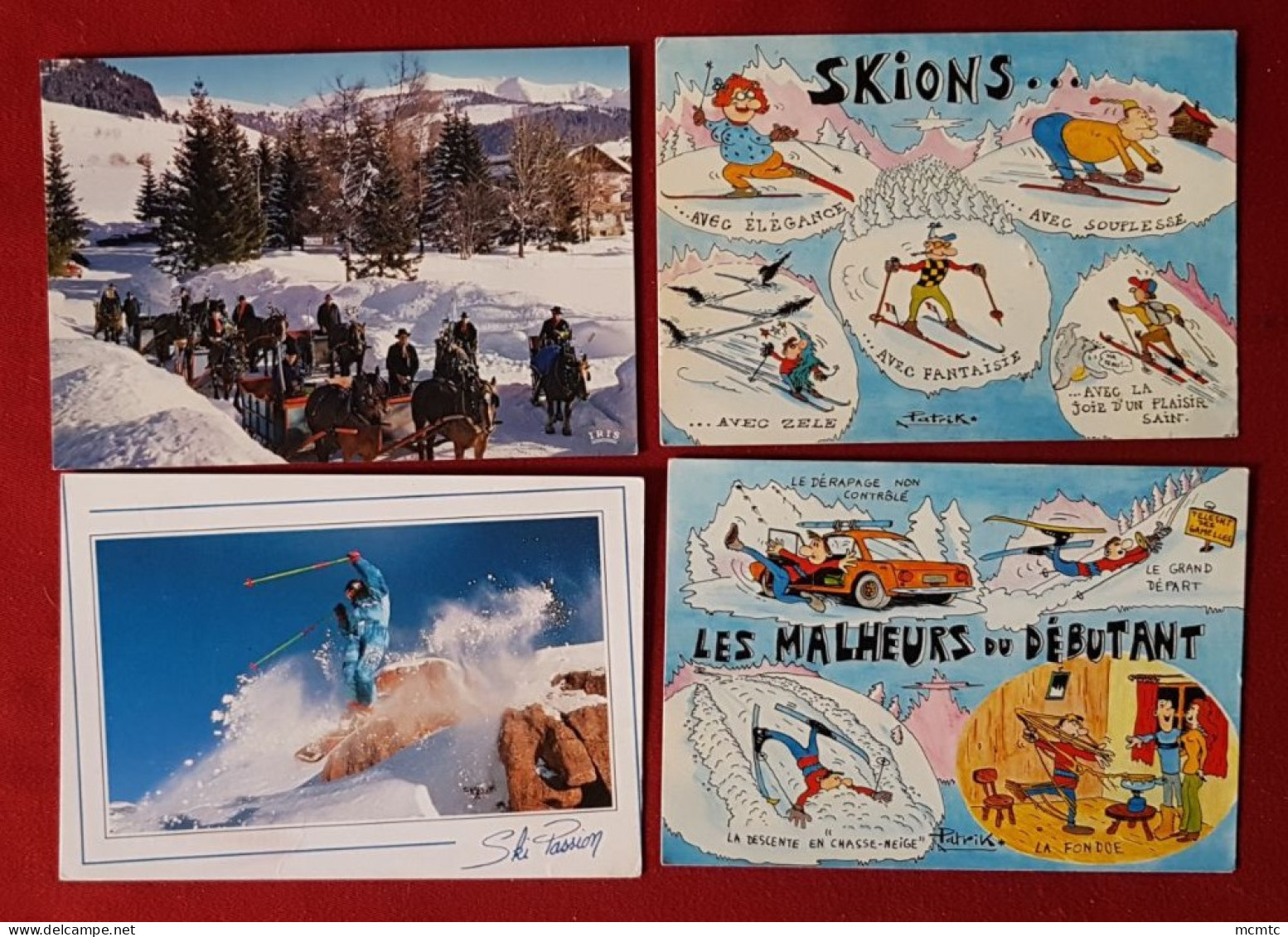 16 CPM - Sports D' Hiver - Ski - - Winter Sports