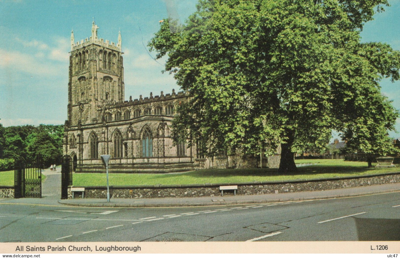 - All Saints Parish Church, LOUGHBOROUGH - Scan Verso - - Other & Unclassified