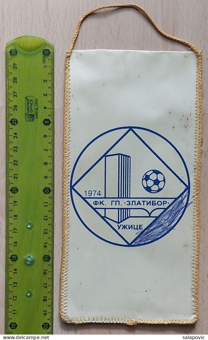 GP Zlatibor Uzice Serbia Football Club Soccer Club Fussball Calcio Futbol Futebol  PENNANT, SPORTS FLAG ZS 4/20 - Habillement, Souvenirs & Autres