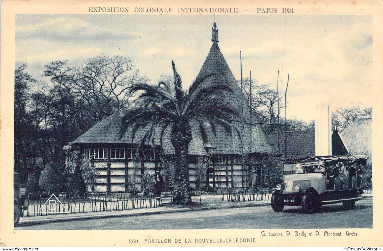 FRANCE - 75 - PARIS - Exposition 1931 - Pavillon De La Nouvelle Calédonie - Carte Postale Ancienne - Exhibitions