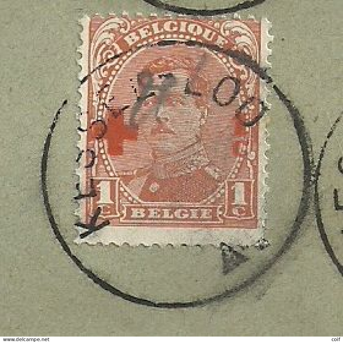 150+151+152 Op Brief Met Datumstempel  KESSEL-LOO Zonder Datummidden (noodstempel) - 1918 Rotes Kreuz