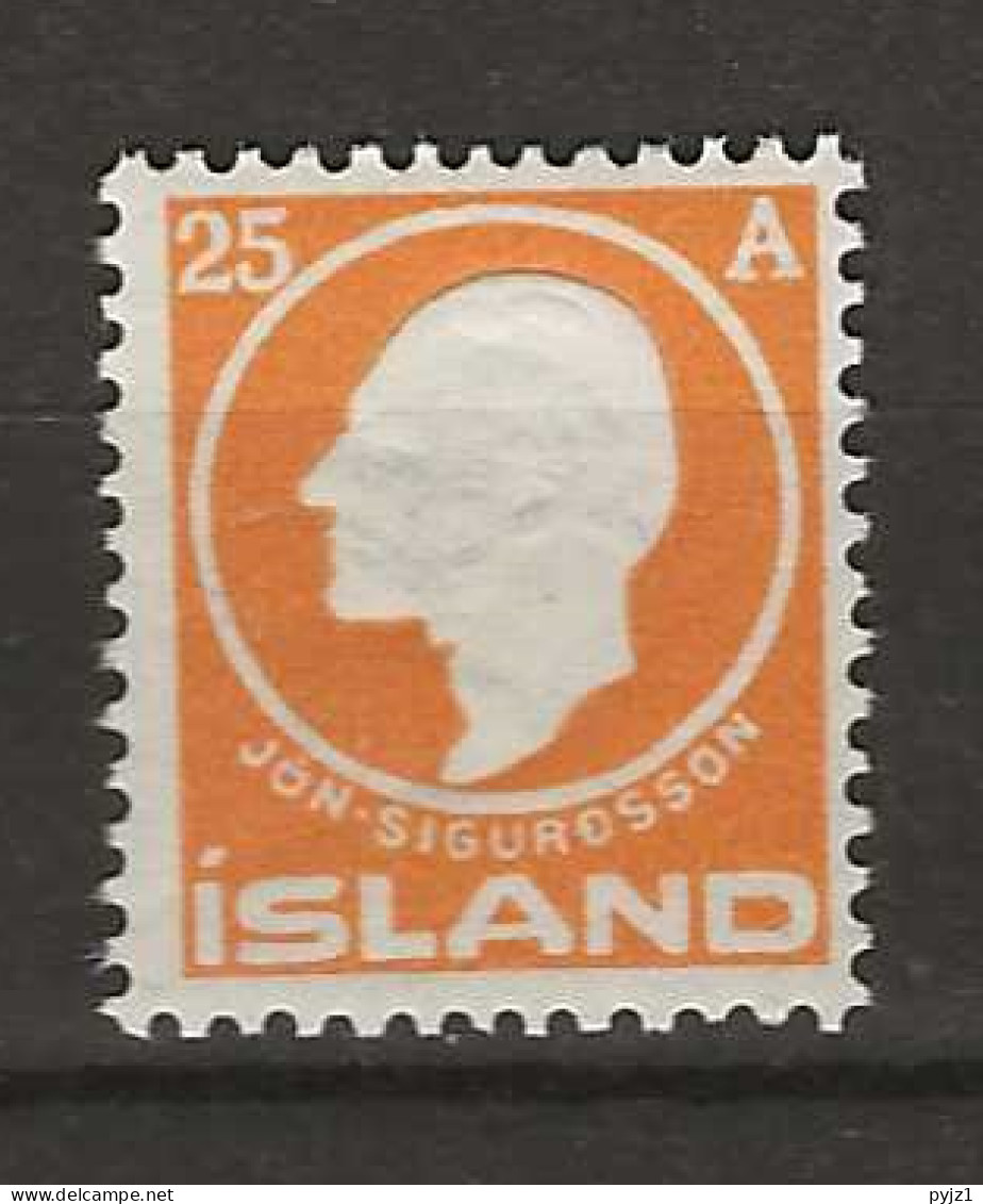 1911 MNH Iceland Facit 113 Postfris** - Unused Stamps