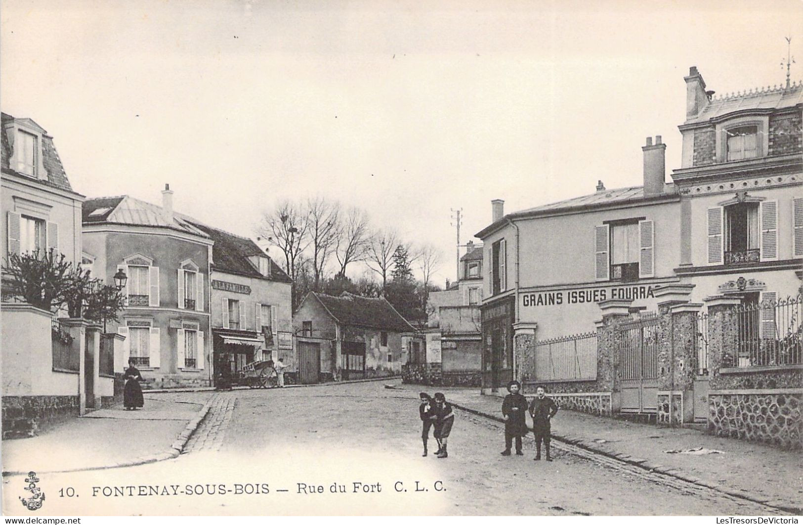 FRANCE - 94 - FONTENAY SOUS BOIS - Rue Du Fort - CLC - Carte Postale Ancienne - Fontenay Sous Bois