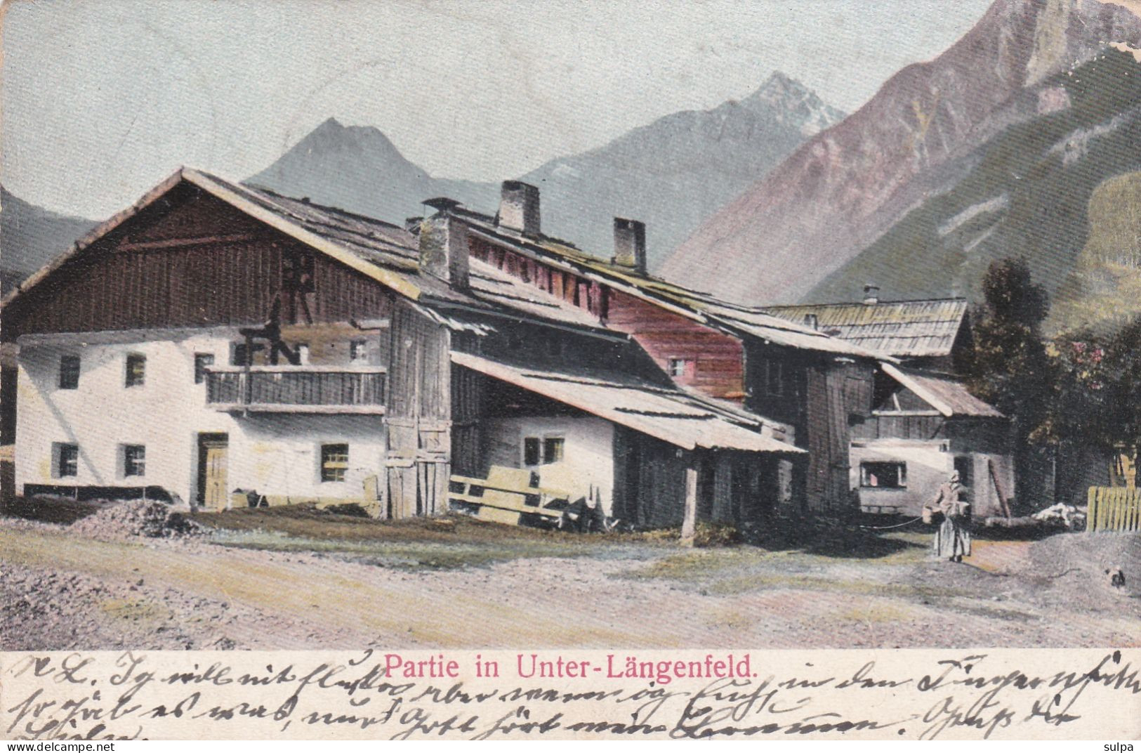 Unter-Längenfeld 1906 - Längenfeld