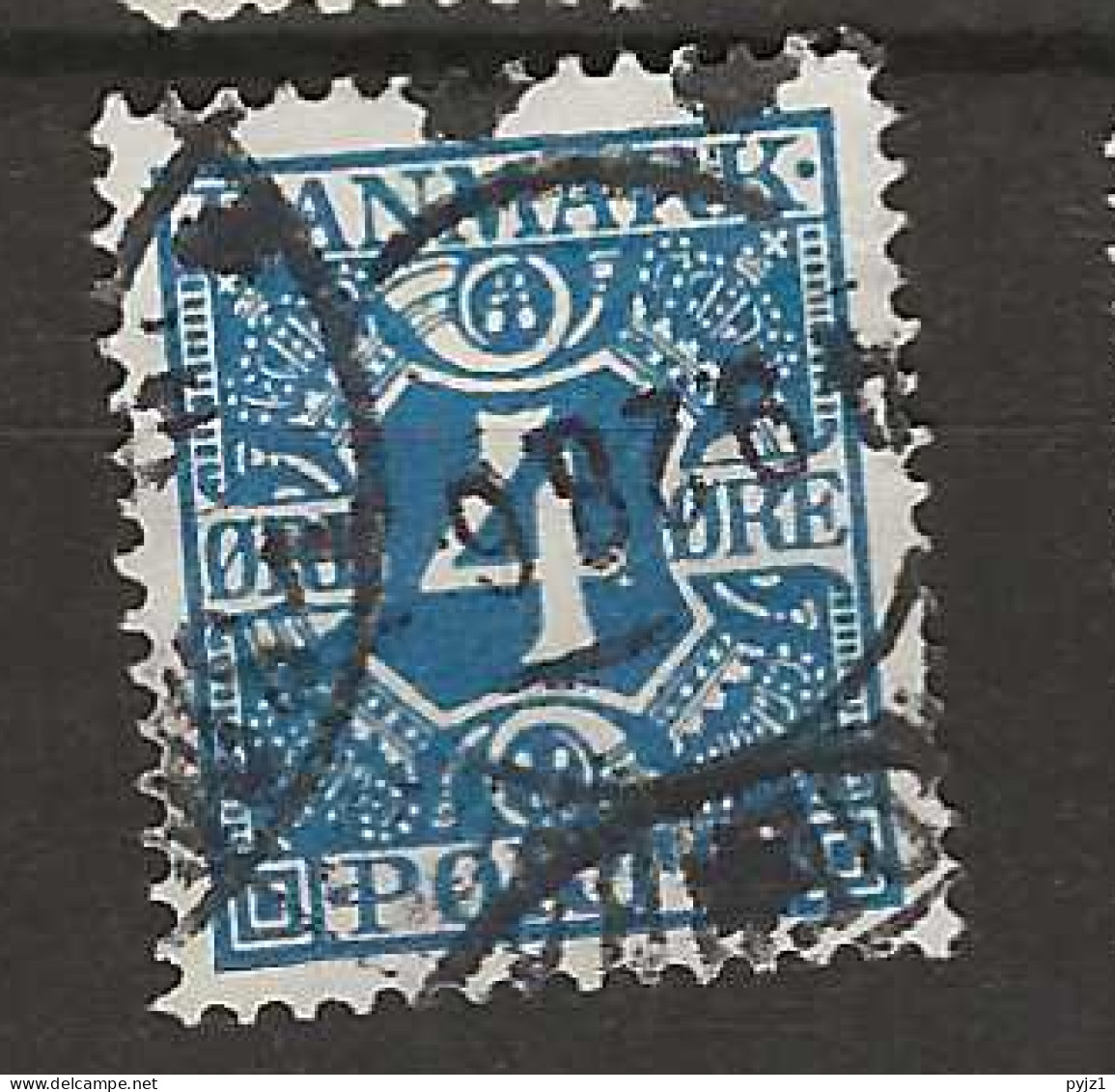 1921 USED Danmark Porto 10 - Postage Due