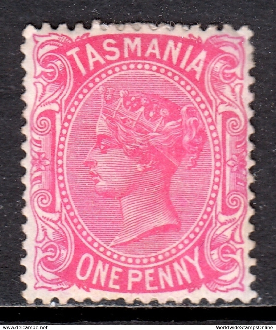 Tasmania - Scott #60 - MH - Major Paper Adhesion/rev. - SCV $7.50 - Neufs