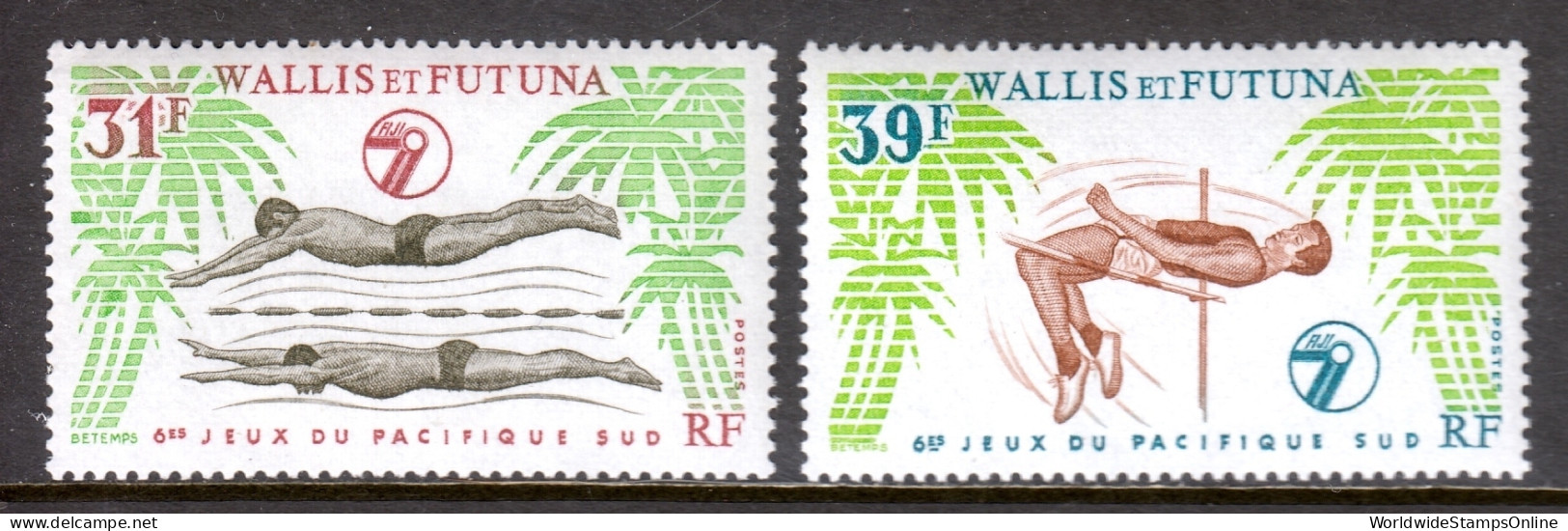 Wallis And Futuna - Scott #238-239 - MNH - SCV $5.25 - Ungebraucht