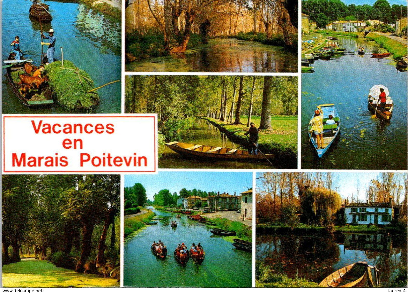 (2 P 38) France (posted) Marais Poitevin - Poitou-Charentes