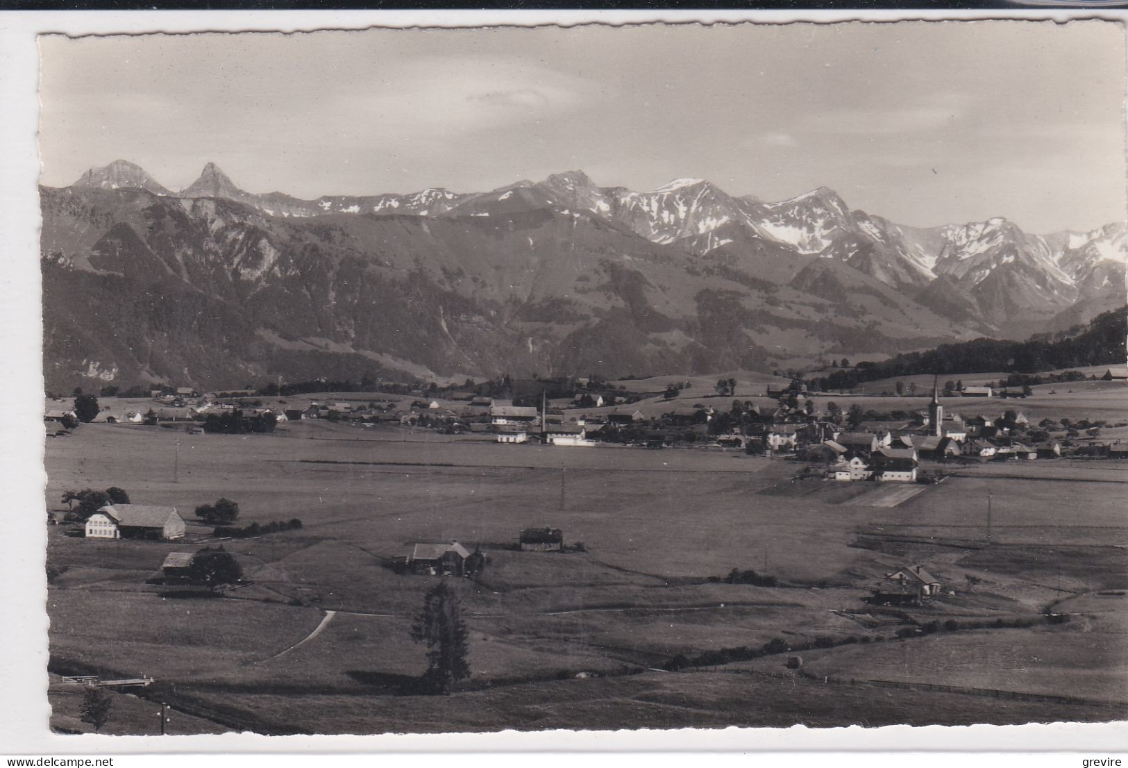 Vuadens, Vue Générale. Carte-photo - Vuadens