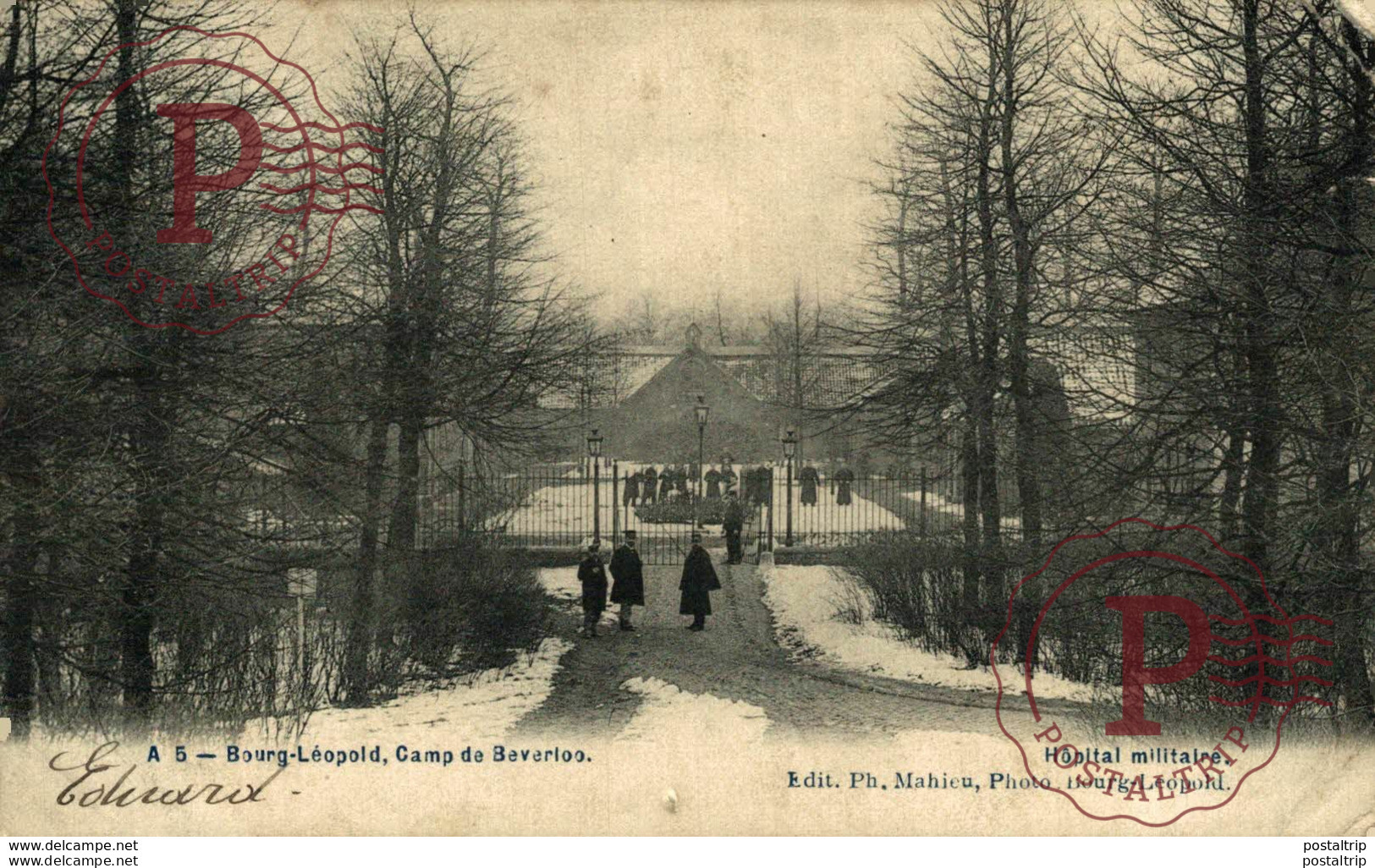 HÔPITAL MILITAIRE  LEOPOLDSBURG BOURG LEOPOLD Camp De BEVERLOO KAMP WWICOLLECTION - Leopoldsburg (Camp De Beverloo)