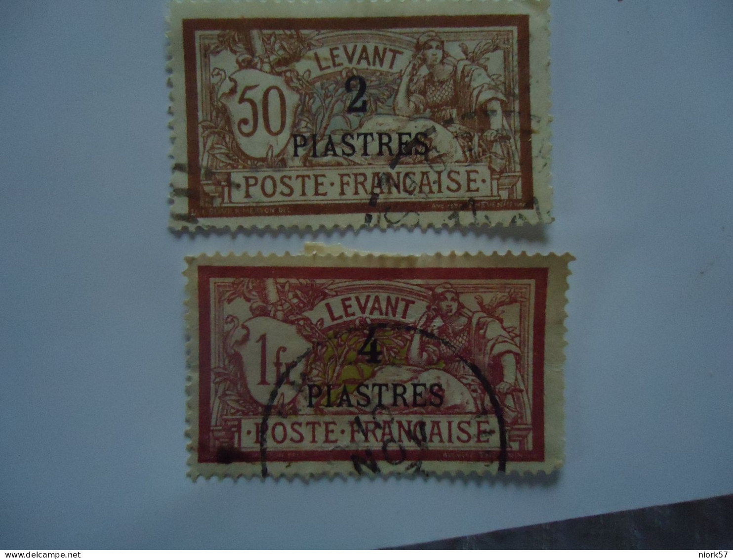 FRANCE  LEVANT   USED     STAMPS POSTMARK - Andere & Zonder Classificatie