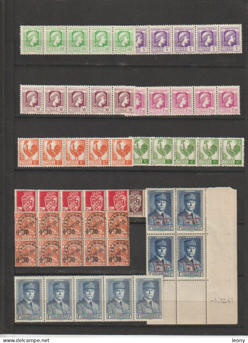 TIMBRES DIVERS De FRANCE & D' ALGERIE - NEUFS** - Vrac (max 999 Timbres)