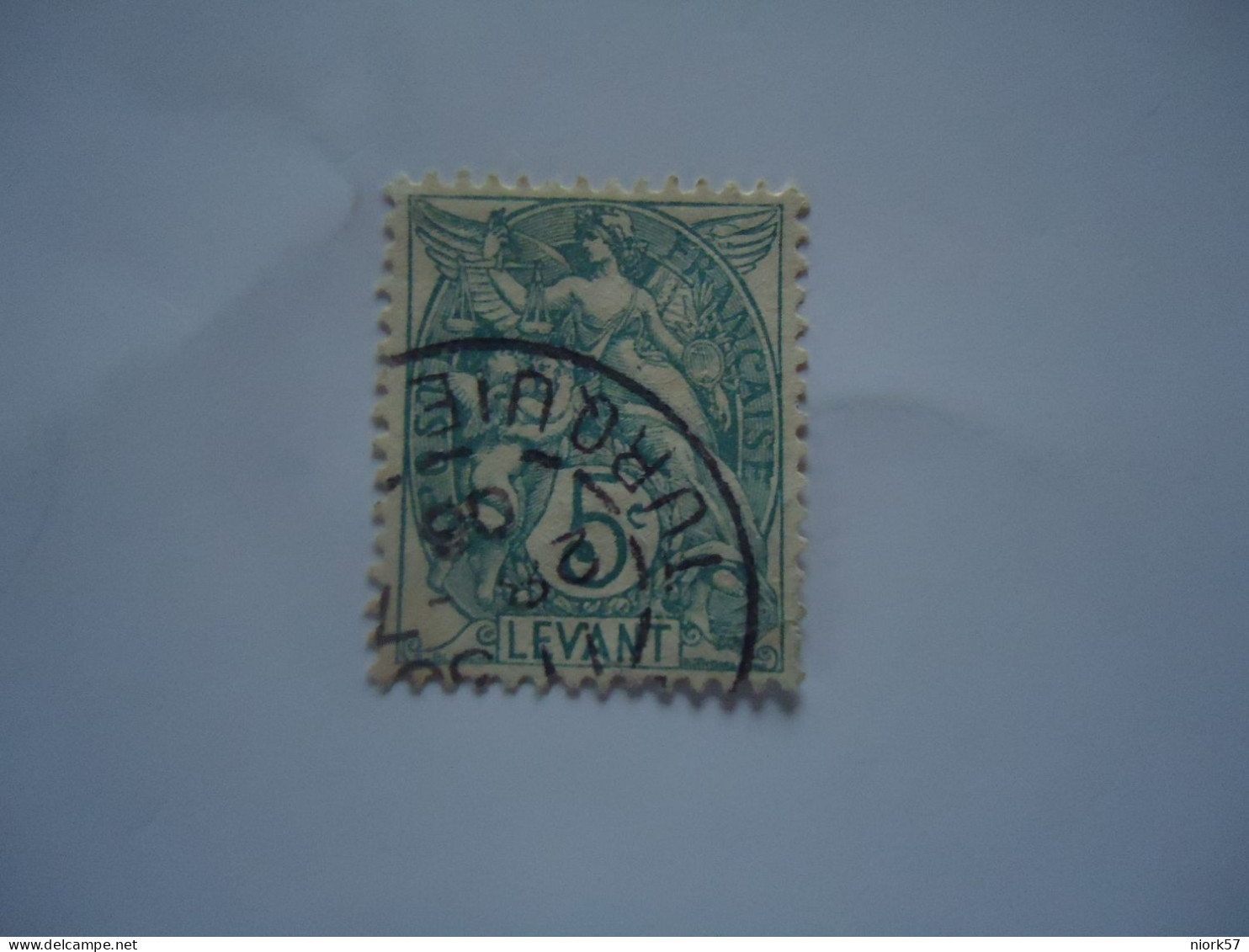 FRANCE  LEVANT   USED     STAMPS POSTMARK - Andere & Zonder Classificatie