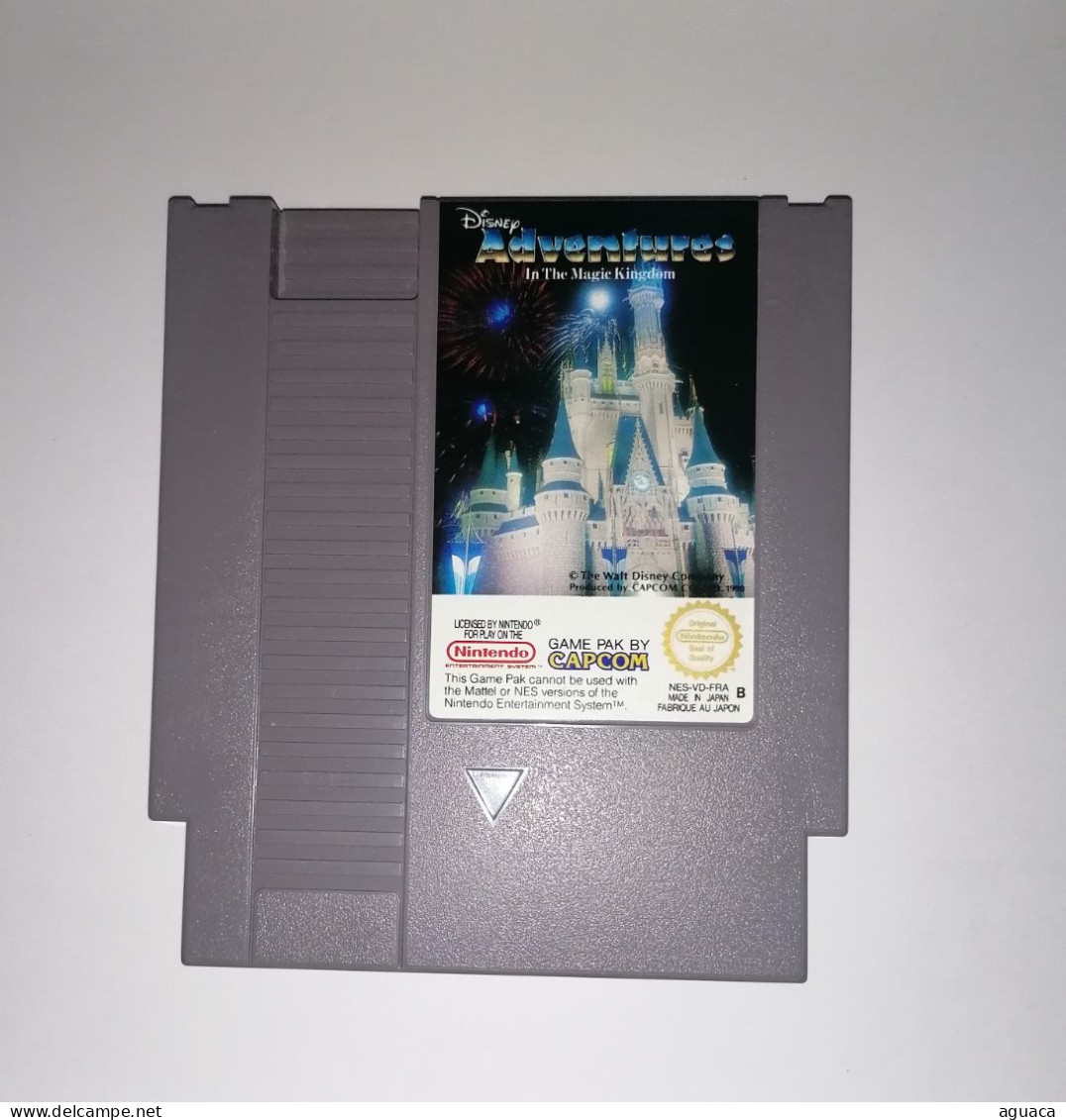 ADVENTURE IN THE MAGIC KINGDOM - ORIGINAL - NINTENDO NES PAL B FRA - Nintendo (NES)