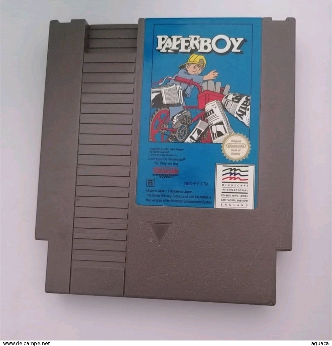 PAPERBOY - ORIGINAL - NINTENDO NES PAL B FRA - Nintendo (NES)