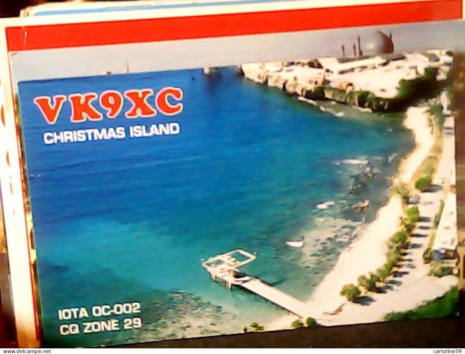 QSL CARD CHRISTMAS ISLAND AUSTRALIA    2003 JH9640 - Christmas Island