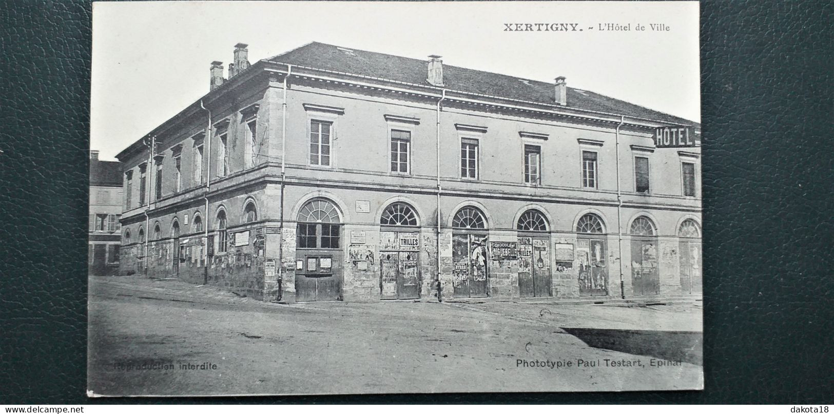 88 , Xertigny , La Place Et L'hôtel De Ville - Moussey