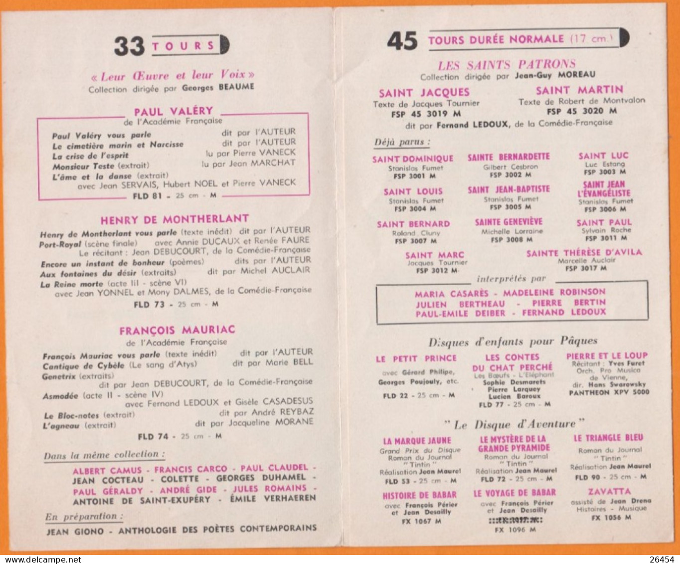 NINO DE MURCIA   Dépliant Musical  " FESTIVAL "  Chant Et Guitare FLAMENCO  Année 1957  +  Autres 45t Et 33t - Cancionero