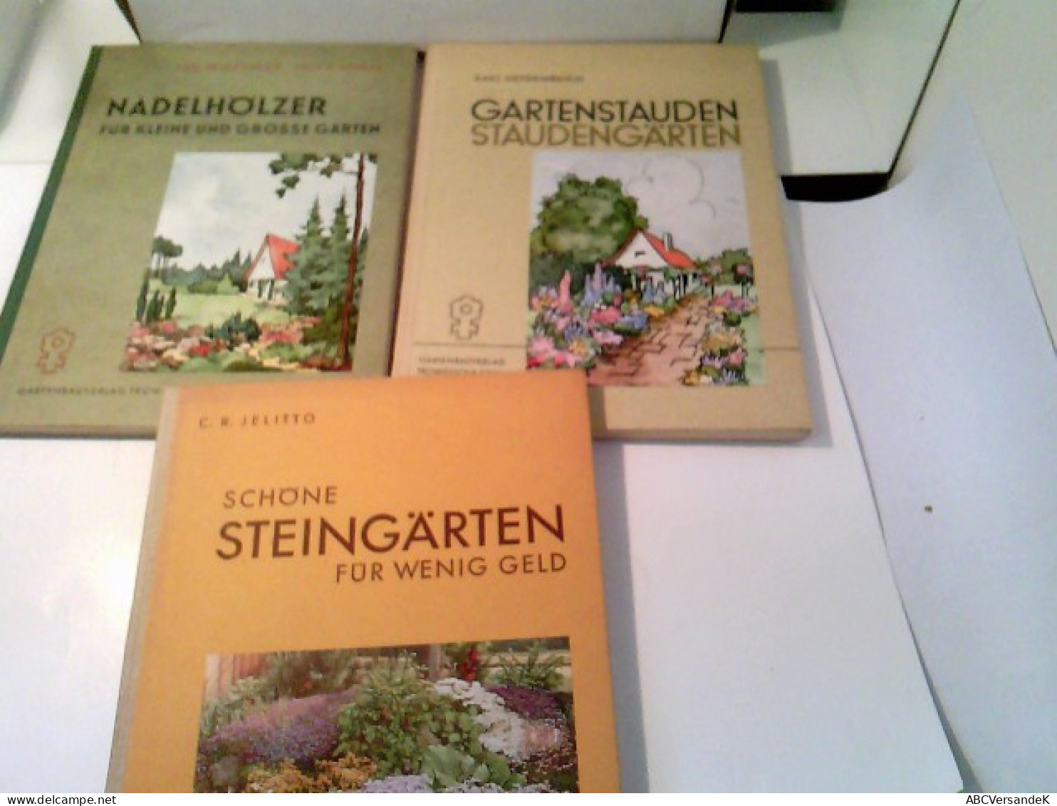 Konvolut: 3 Diverse Bände Gartenbau / Gartengestaltung - Natuur