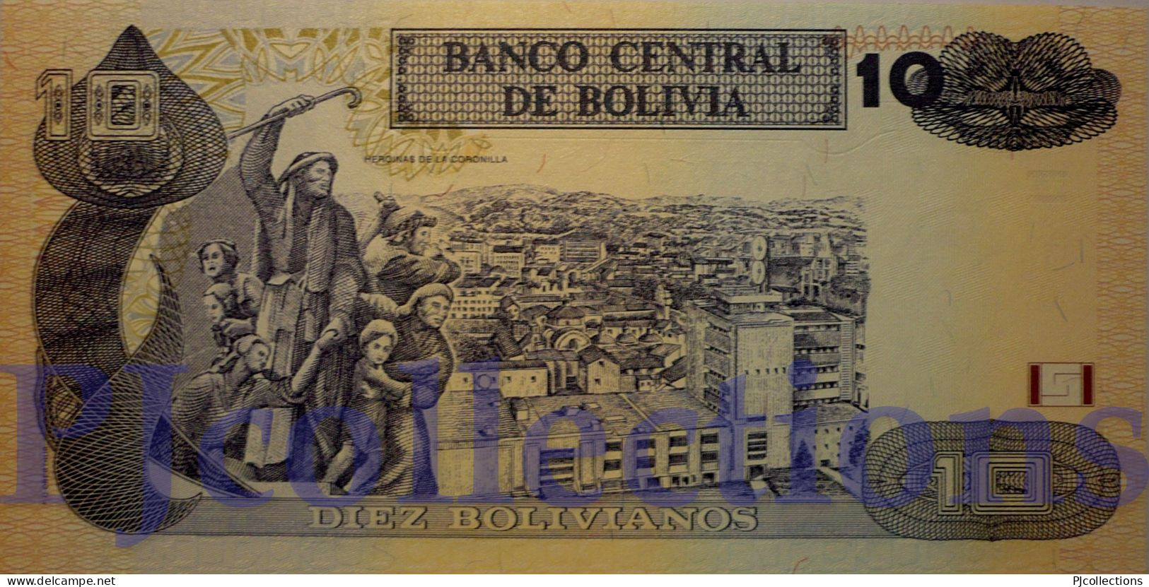 BOLIVIA 10 BOLIVANOS 2005 PICK 228 UNC - Bolivia