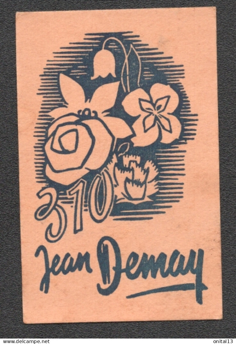 310 JEAN DEMAY D1862 - Non Classificati