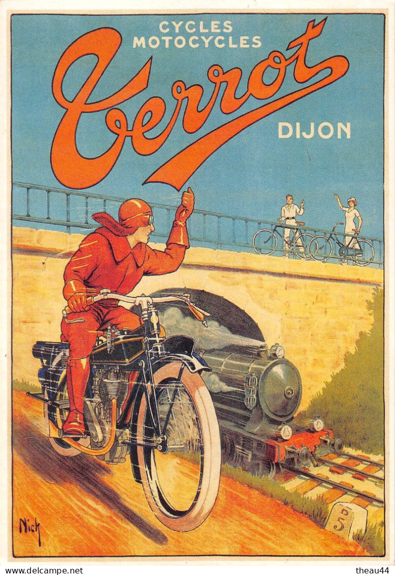 Lot de 8 Cartes Publicitaires de MOTOS (Tirage moderne) - Triumph, BMW, Motobécane, Raleigh..........