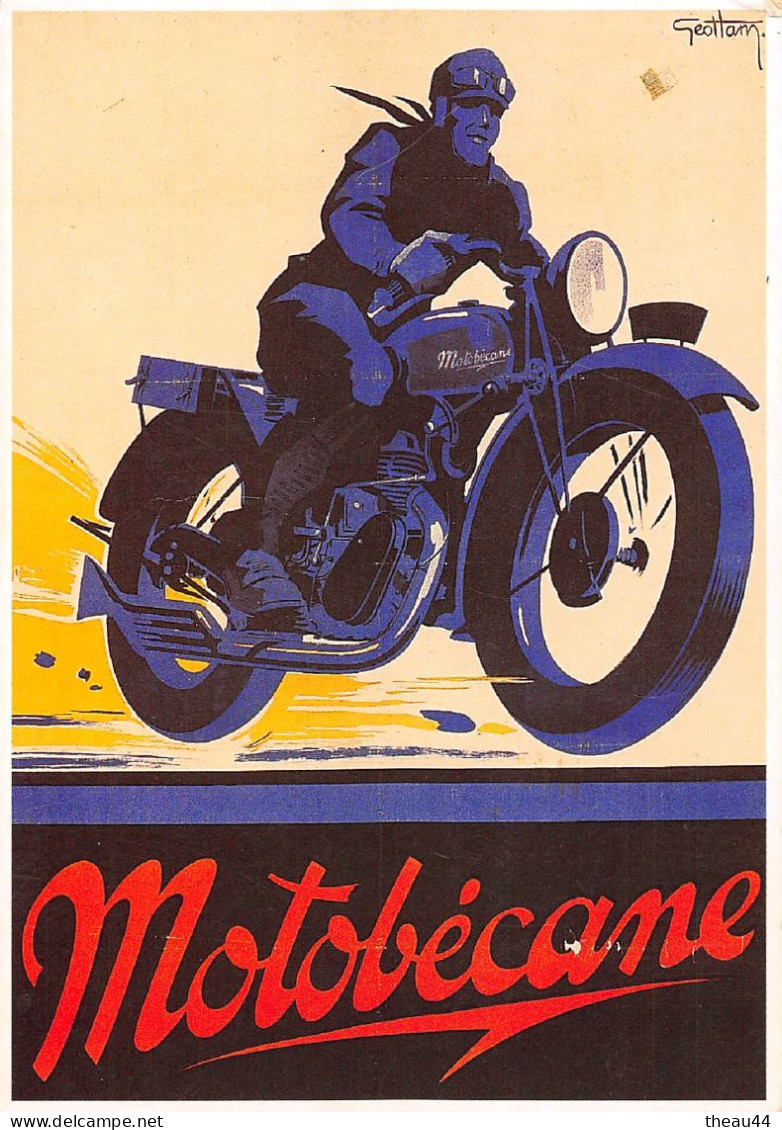 Lot de 8 Cartes Publicitaires de MOTOS (Tirage moderne) - Triumph, BMW, Motobécane, Raleigh..........