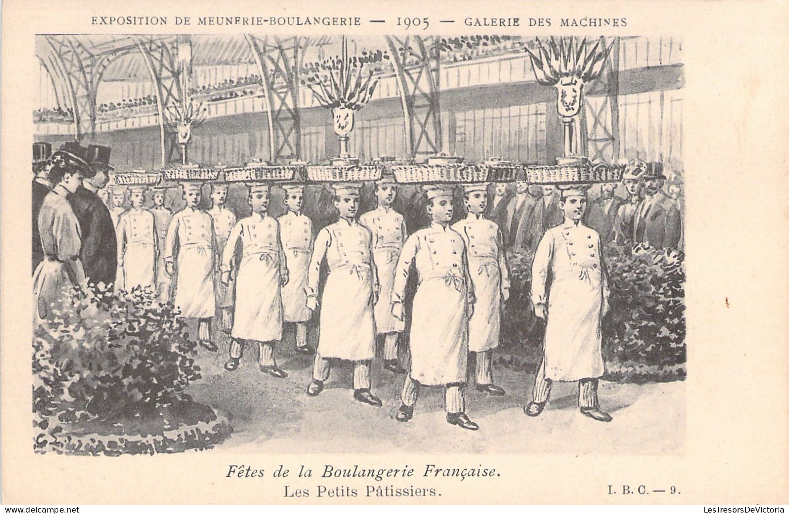 Exposition De Meunerie Boulangerie De 1905 - Les Petits Pâtissiers - Carte Postale Ancienne - Sonstige & Ohne Zuordnung