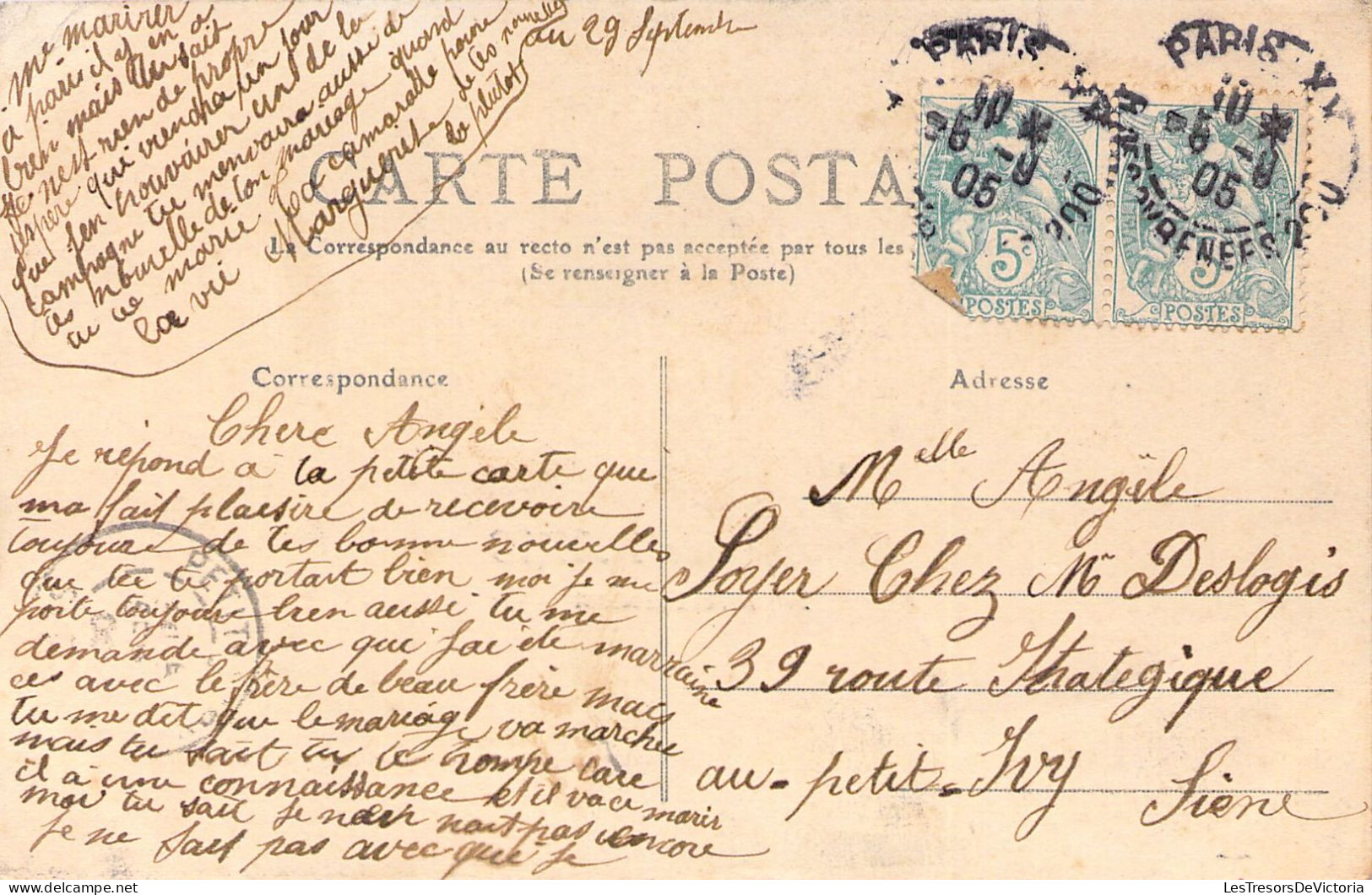 FRANCE - Souvenir De Paris - 20è Arrondissement - Carte Postale Ancienne - Panorama's