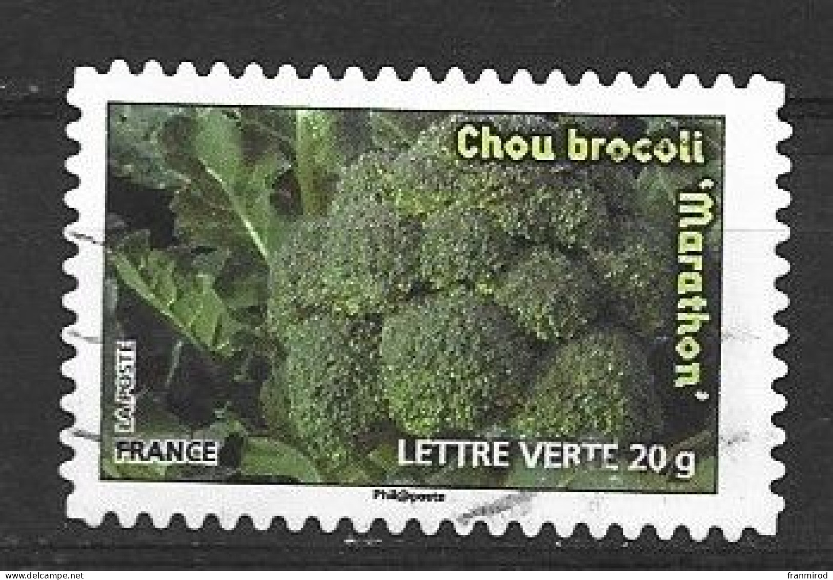 2012 FRANCE N AA 743 CHOU BROCOLI (yv) Oblitéré - Gemüse