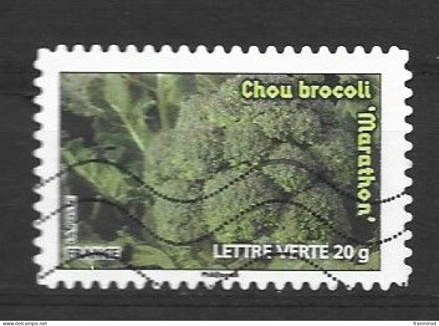 2012 FRANCE N AA 743 CHOU BROCOLI (yv) Oblitéré - Gemüse