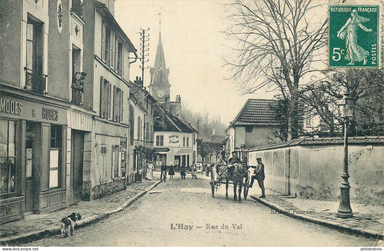 VAL DE MARNE  L'HAY LES ROSES  Rue Du Val - L'Hay Les Roses