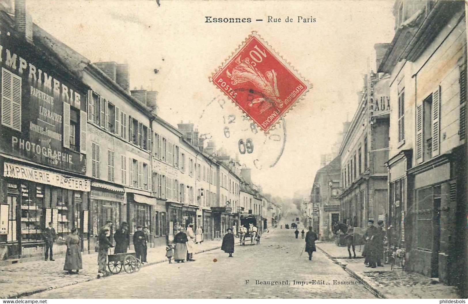ESSONNE  ESSONNES  Rue De Paris - Essonnes
