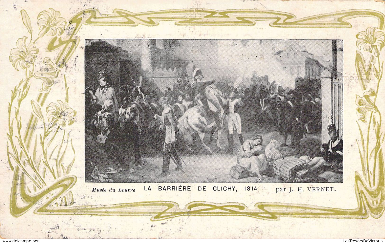 NAPOLEON - La Barrière De Clichy Par J H VERNET - Carte Postale Ancienne - Personaggi Storici