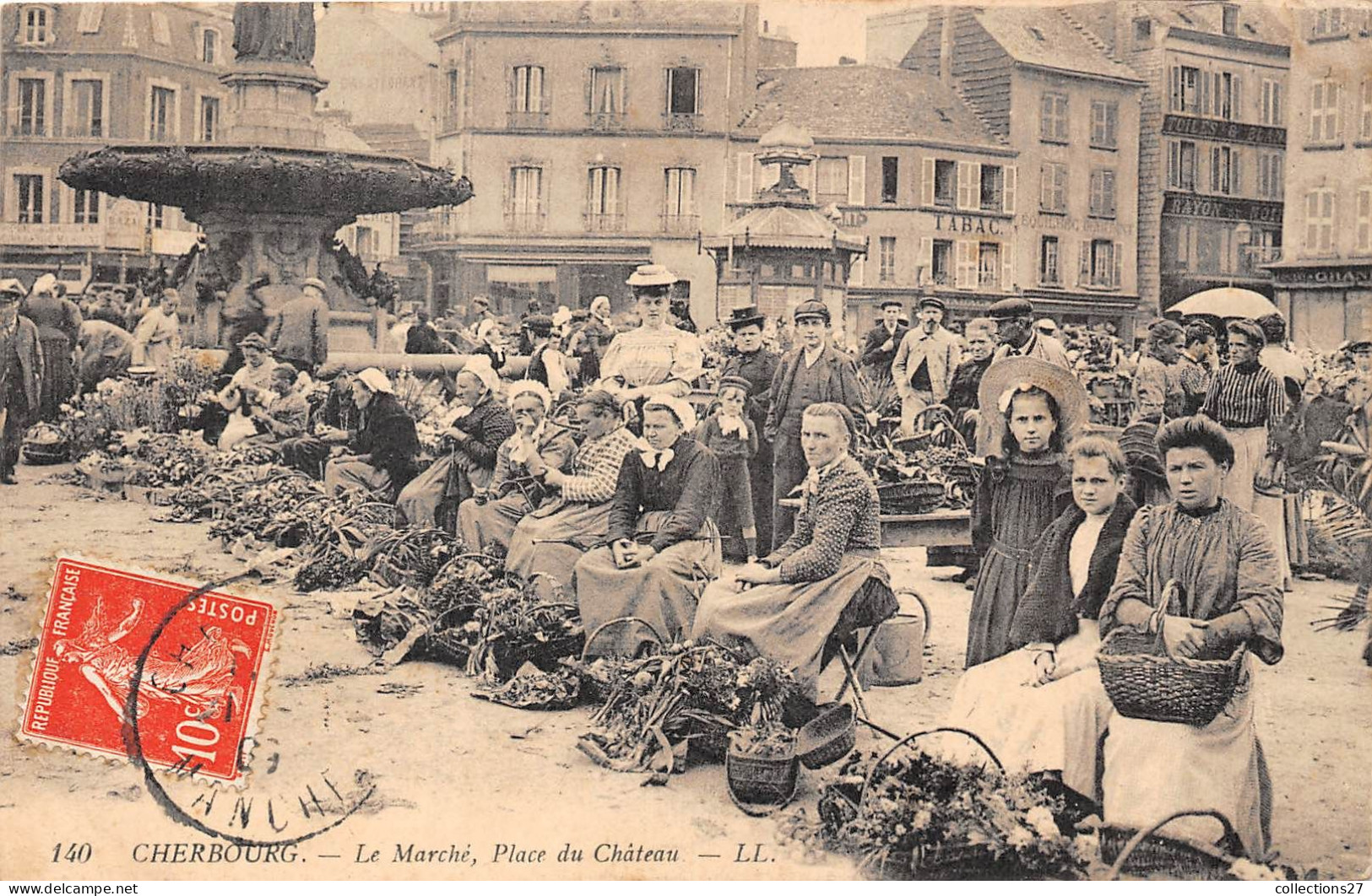 50-CHERBOURG- LE MARCHE PLACE DU CHATEAU - Cherbourg
