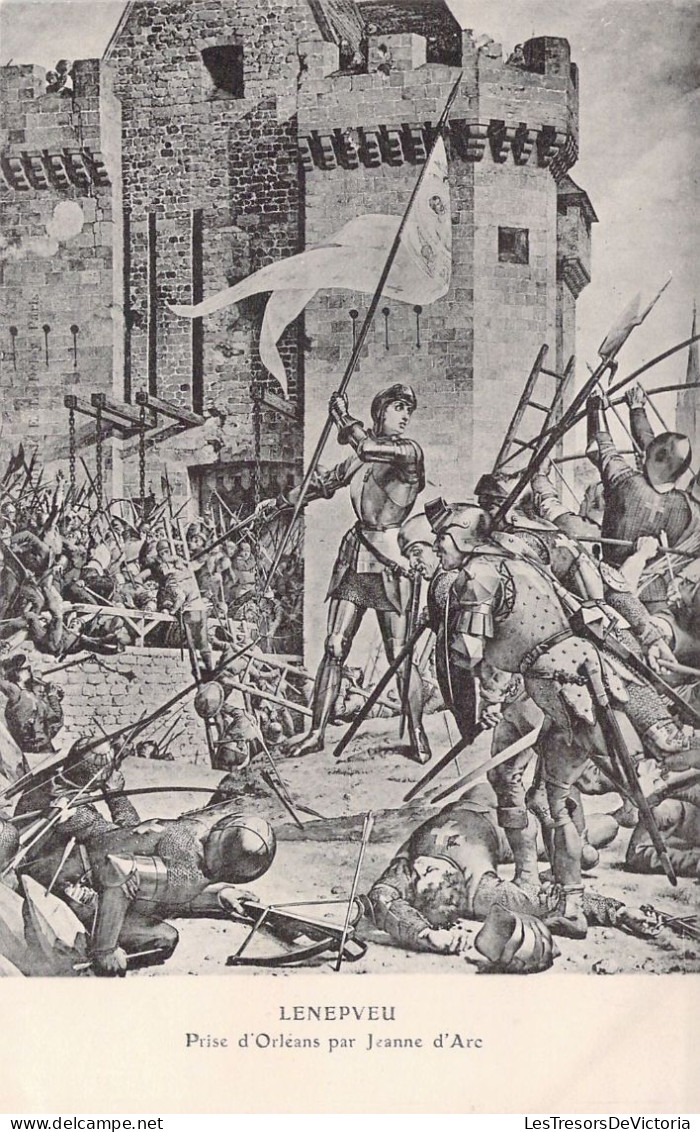 MILITARIA - PRISE D'Orléans Par Jeanne D'Arc - Lenepveu - Carte Postale Ancienne - Other Wars