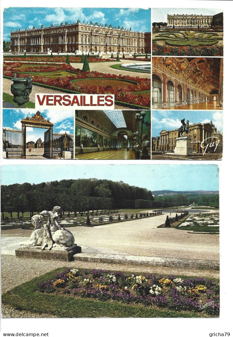 LOT DE CARTES POSTALES MODERNES - 6 CARTES - VERSAILLES - Ile-de-France