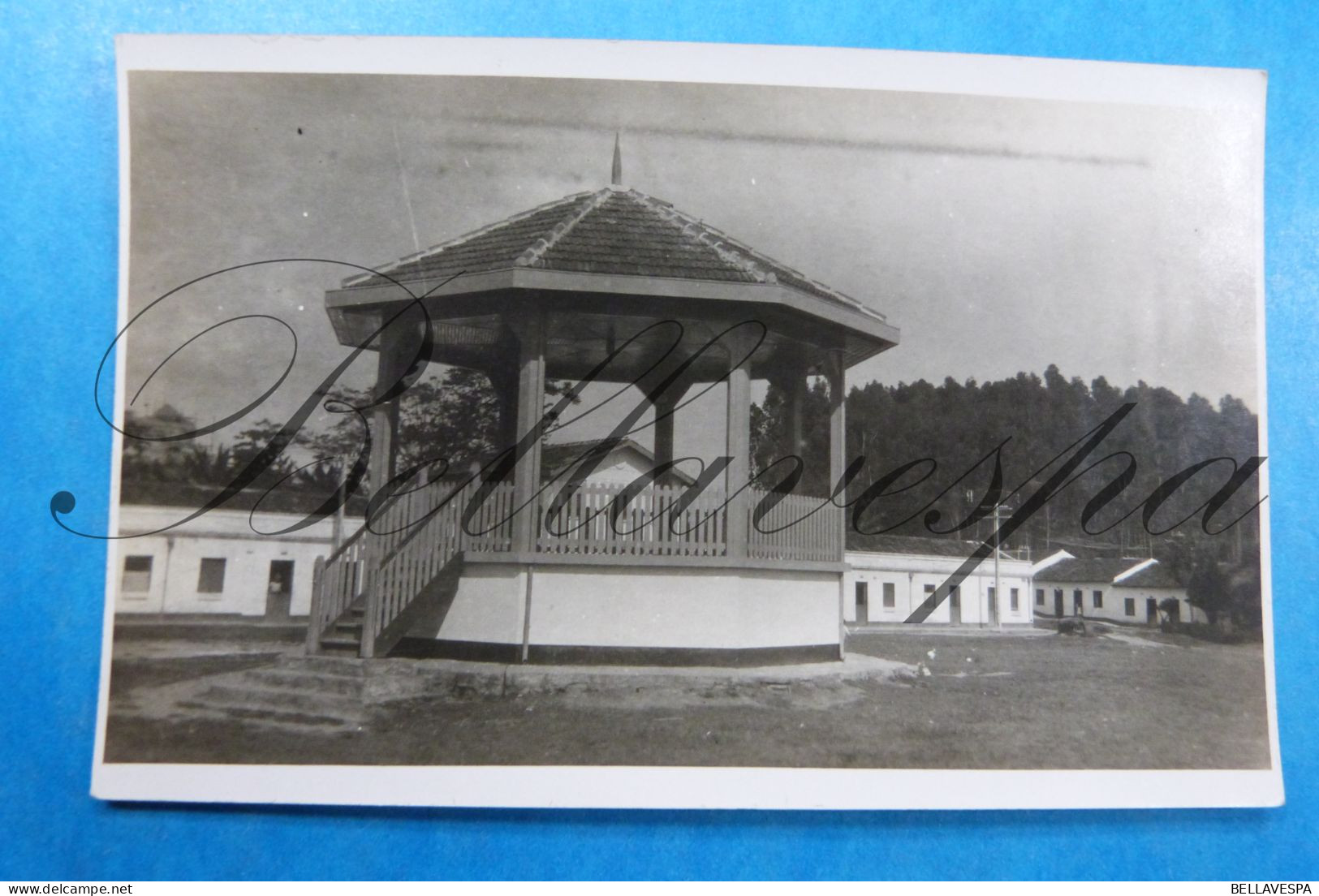 Morenos Praça Da Bandeira Bandstand Evenementen Kiosk  Katoennatie Fabriek Factory Cotonnière Belge 1926 RPPC Bresil - Recife